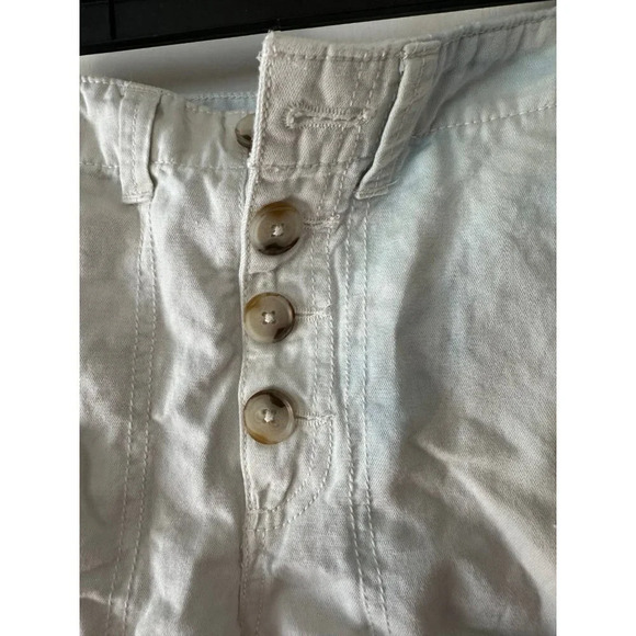 Loft Women’s size 00 blue and white dyed shorts - Picture 3 of 9